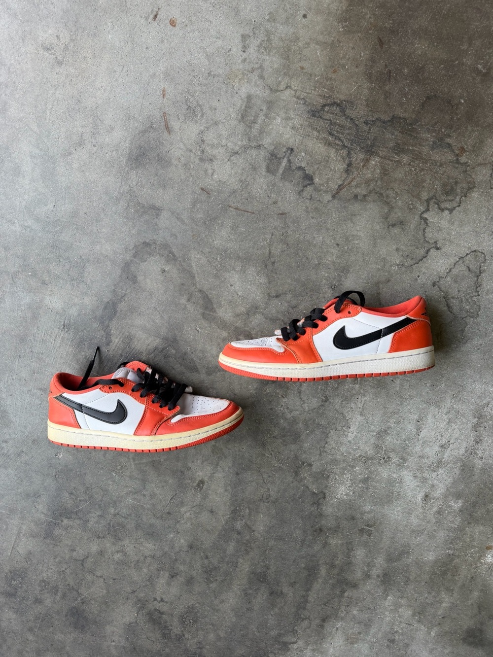 Air Jordan 1 Low OG “Shattered Backboard” Starfish Orange🍊 Men’s size 8